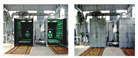 機械回收式噴砂房 , 液體噴砂房 1